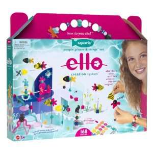   : Ello Aquaria People Places & Things Set   168 Pieces: Toys & Games