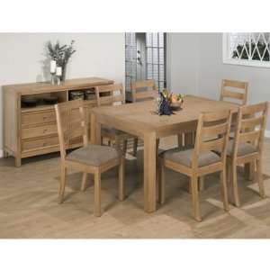  Jofran Clarity 7 Piece Fixed Dining Room Set: Home 