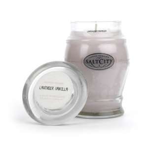  Salt City Lavender Vanilla 26oz Jar Candle: Home & Kitchen