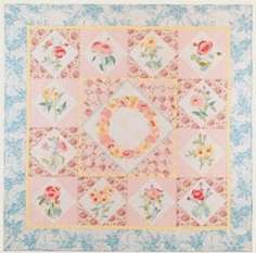 Amelias Rose Garden~Quilt Pattern~Verna Mosquera  