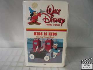 Kids Is Kids VHS Donald Duck; Walt Disney Home Video  