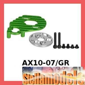 3Racing Aluminum Motor Heat Sink Plate Axial AX10 Scorpion (#AX10 07 