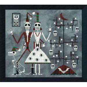   Merry Christmas (skull)   Cross Stitch Pattern Arts, Crafts & Sewing
