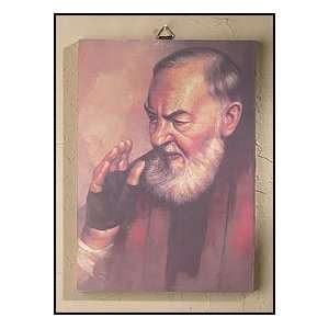  St. Padre Pio Patron Saint Stretched Paper Wall Picture 