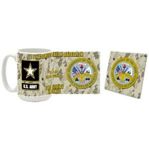  US Army 11th Transportation Battalion Coffee Mug/Coaster 