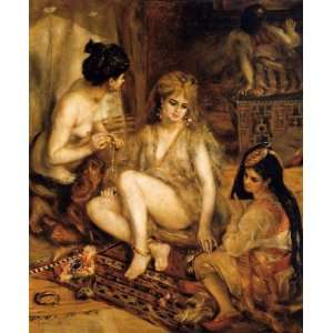   Art Reproductions and Oil Paintings: The Harem Oil Painting Canvas Art