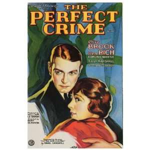  The Perfect Crime (1928) 27 x 40 Movie Poster Style B 