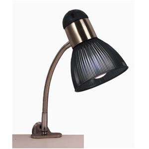    iHome 2996 21 Juicy Clip On Desk Lamp  black
