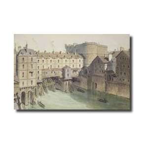  Of Petit Chatelet And The Petit Pont In 1717 Illustration From paris 