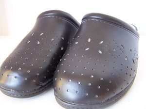Italian made Valentina slip on clog shoes womens size 39 EU 6.5 Italy 