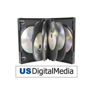  USDM Versapak 3 8 Disc DVD Case Black Electronics