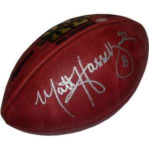  Matt Hasselbeck Autographed Super Bowl XL Football Sports 
