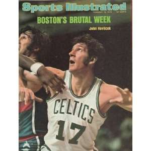   1974 John Havlicek Cover No Label   NBA Magazines