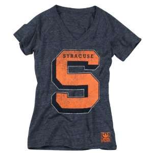  Syracuse Orange Womens Heather Navy adidas Originals 