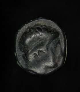 Ancient Greek Philip II AE18 bronze coin  