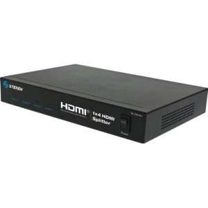  Steren BL 526 041 HDMI Splitter. HDMI 1X4 SPLITTER CBLMNT. 1 x HDMI 