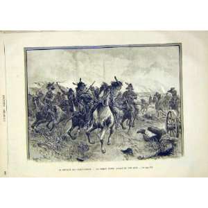  Revolt Indian Cow Boys America French Print 1891