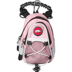  Arkansas Razorbacks UA NCAA Pink Mini Day Back Pack 