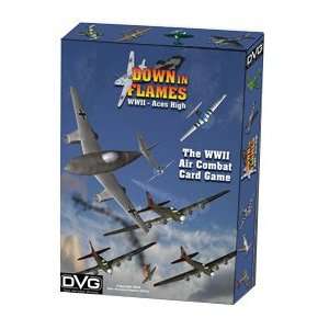   Down in Flames WWII   Aces High Air Combat Card Game: Everything Else