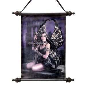  Xoticbrands 17 Lost Love Gothic Fairy Canvas Wall Scroll 