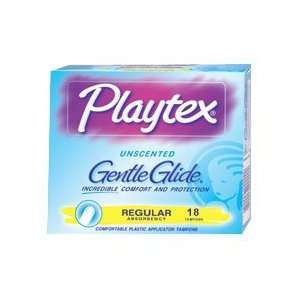    Playtex Gent Glide Reg Unsc Size: 18: Health & Personal Care