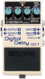 Boss DD 7 Digital Delay Guitar Effects Pedal Stompbox DD7  
