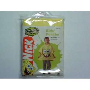    Nickelodeon SpongeBob Squarepants Kids Rain Poncho: Toys & Games