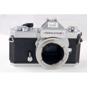 Chrome Nikon Nikkormat FT2 SLR film camera; body only, lens is not 