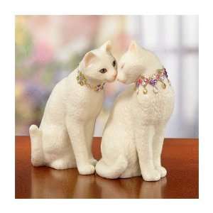 LENOX CHARISMATIC CAT CATS FIRST KISS: Home & Kitchen