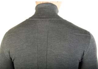 NEW DIOR HOMME MENS LUXURY GRAY WOOL TURTLENECK SWEATER SMALL  