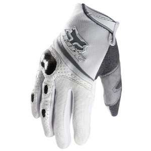  Fox Unabomber Motocross Gloves   Mens White Extra Large 