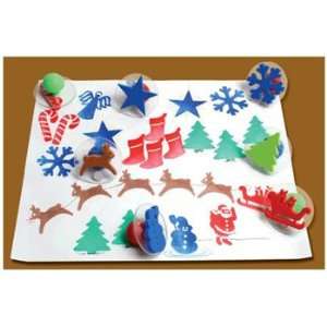   Giant Christmas Stamps Set Of 10 By Center Enterprises Toys & Games
