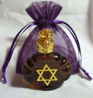 Ministry Anointing Oil Royal Crown Star of David Bottle  