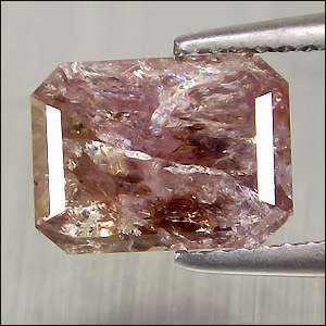   77 Cts Untreated Rare Fancy Pink Natural Loose Diamond Emerald  
