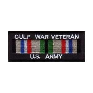  Gulf War Veteran Army Patch, 4x1.5 inch, small embroidered 