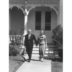  Margaret Truman and Her Husband To Be E. Clifton Daniel 