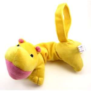  Yellow Hippo Squeaky Dog Toy: Pet Supplies
