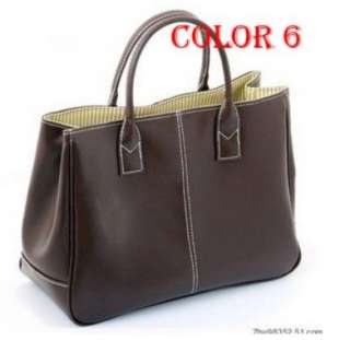 New Fashion Women’s Handbag PU Leather Tote Bag Shoul Purse 10 
