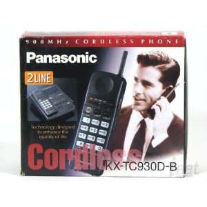  Panasonic KXTC930DB 900 MHz 2 Line, Speakerphone with 