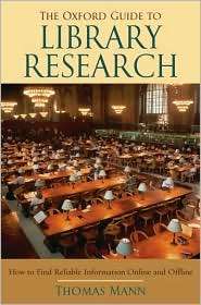   Research, (0195189981), Thomas Mann, Textbooks   Barnes & Noble
