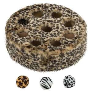  Zanies Leopard Den Kitty Teaser Toy, 10 1/2 Inch Pet 