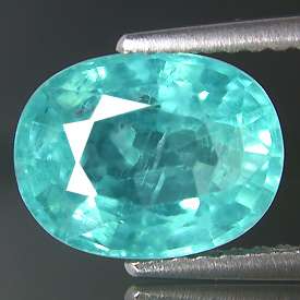   Attractive Quality Top Luster Blue Green Natural Apatite !!!  