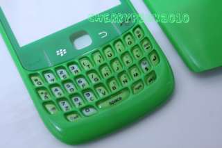 Blackberry Curve 8520 Housing set Keypad Len Lime Green  