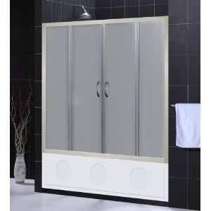   DreamLine VISIONS 56 60 x 58 Frosted Glass Bathtub Door by DreamLine