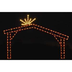   Lighted Holiday Display 1202 Stable   C7 LED Lights