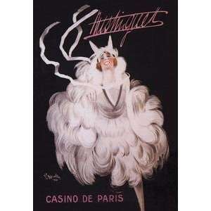  Vintage Art Mistinguett Casino de Paris   01681 7