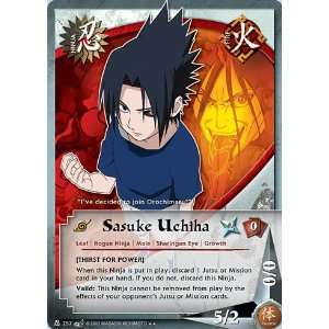   Naruto Battle of Destiny N 257 Sasuke Uchiha Rare Card Toys & Games