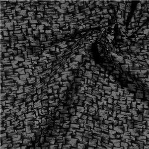 Debbie Mumm Cotton Fabric for Landscape Quilting Gray Black Roofing 