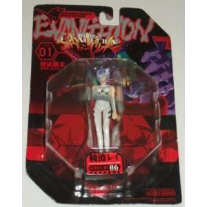   Evangelion Micro Action Figure Ayanami Rei Bandage Type Series 01 #06