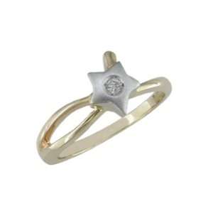  Giori   size 10.75 14K Star Shape Ring, Matching Jewelry 